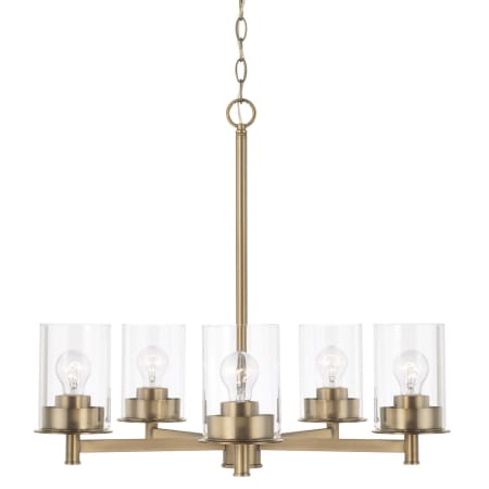 A large image of the Capital Lighting 446851-532 Aged Brass