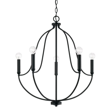 A large image of the Capital Lighting 447051 Matte Black