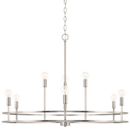 A large image of the Capital Lighting 448791 Brushed Nickel