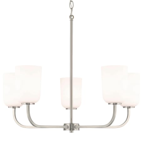 A large image of the Capital Lighting 448851-542 Brushed Nickel