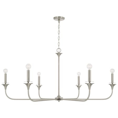 A large image of the Capital Lighting 448961 Brushed Nickel