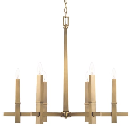 A large image of the Capital Lighting 449661 Aged Brass