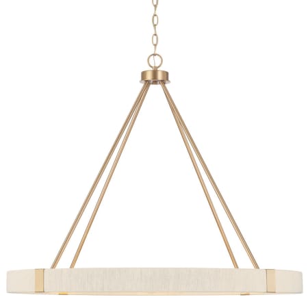 A large image of the Capital Lighting 449881 Matte Brass
