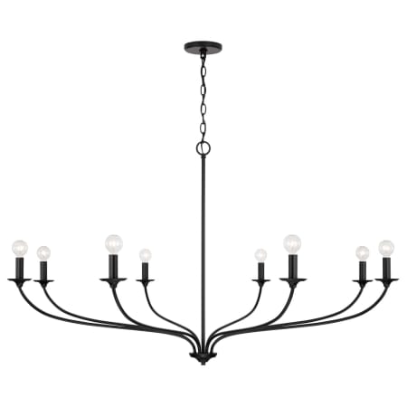 A large image of the Capital Lighting 449981 Matte Black