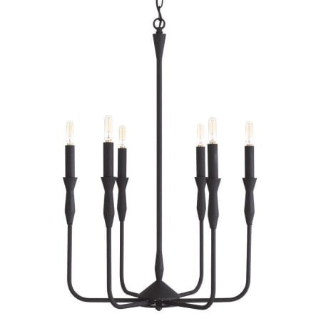 A large image of the Capital Lighting 450361 Textured Black