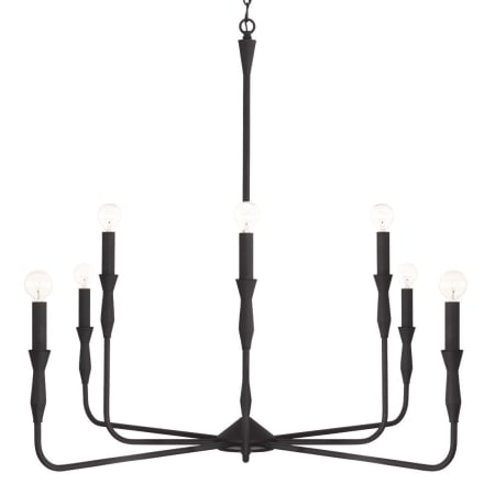 A large image of the Capital Lighting 450381 Textured Black