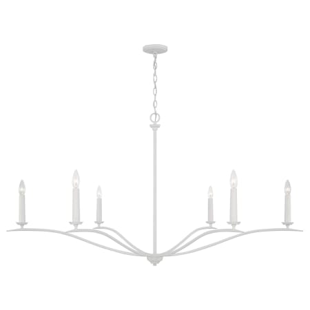 A large image of the Capital Lighting 450661 Textured White