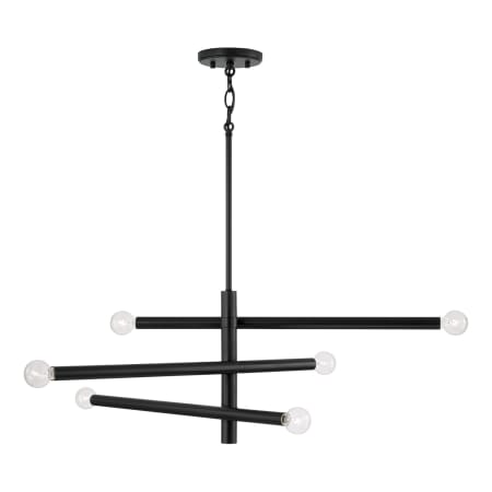 A large image of the Capital Lighting 451262 Matte Black