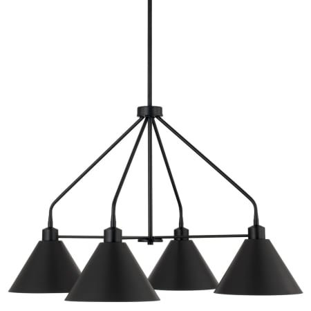 A large image of the Capital Lighting 451341 Matte Black