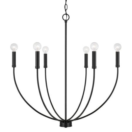 A large image of the Capital Lighting 452161 Matte Black