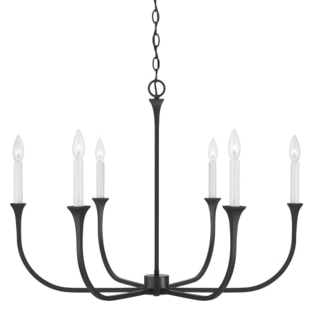 A large image of the Capital Lighting 452361 Black Iron