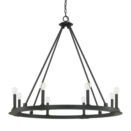 A large image of the Capital Lighting 4918-000 Black Iron