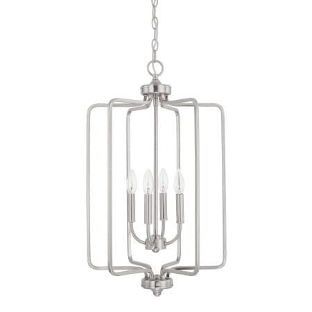 A large image of the Capital Lighting 514141 Brushed Nickel