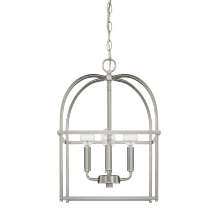 A large image of the Capital Lighting 527542 Brushed Nickel