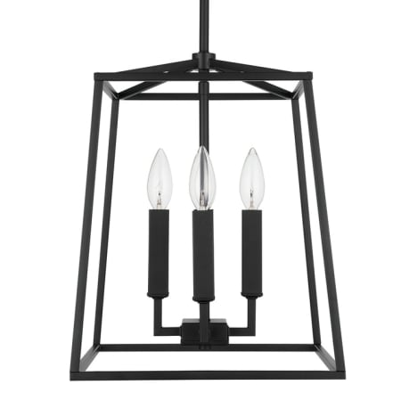 A large image of the Capital Lighting 537641 Matte Black