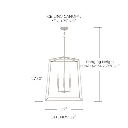 A large image of the Capital Lighting 537643 Alternate Image