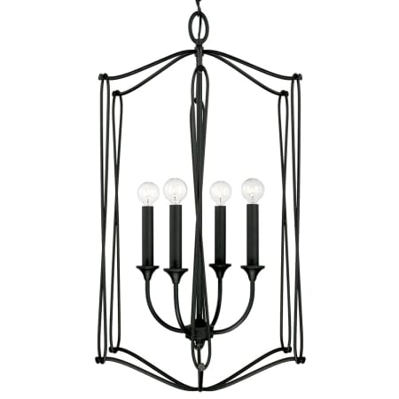 A large image of the Capital Lighting 541642 Black Iron