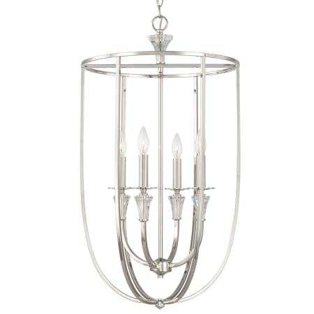 A large image of the Capital Lighting 541841 Polished Nickel