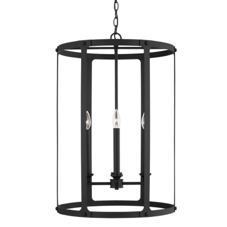 A large image of the Capital Lighting 544941 Black Iron