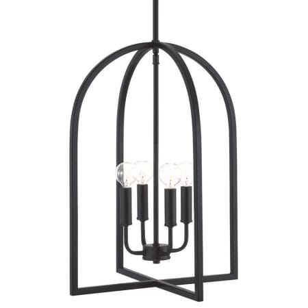 A large image of the Capital Lighting 548841 Matte Black