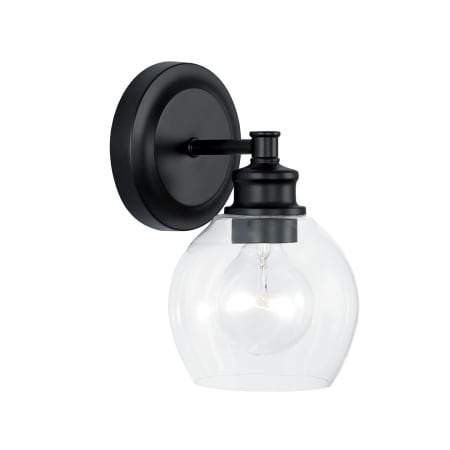 A large image of the Capital Lighting 621111-426 Matte Black
