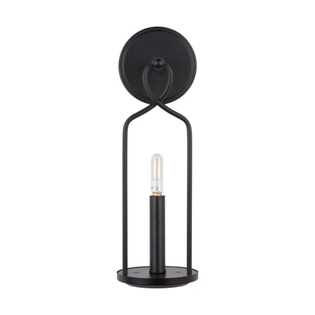 A large image of the Capital Lighting 631611 Matte Black