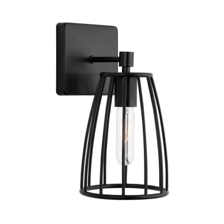 A large image of the Capital Lighting 638811 Matte Black