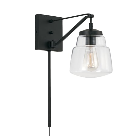 A large image of the Capital Lighting 642711-518 Matte Black