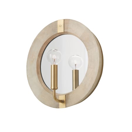 A large image of the Capital Lighting 647311 White Wash / Matte Brass