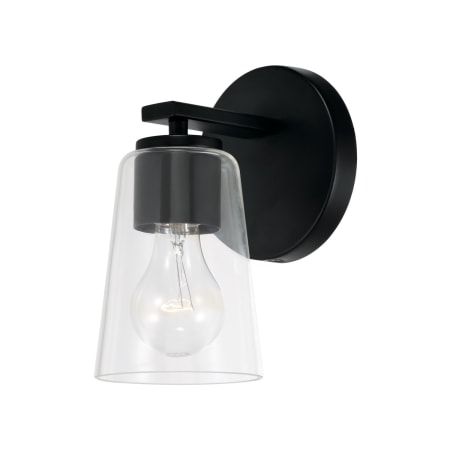 A large image of the Capital Lighting 648611-537 Matte Black