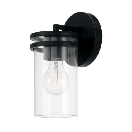 A large image of the Capital Lighting 648711-539 Matte Black