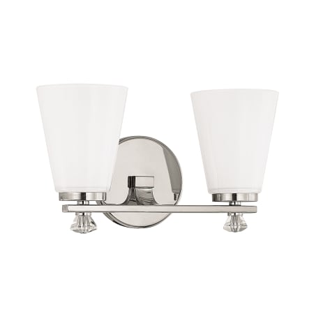 A large image of the Capital Lighting 8022-127 Polished Nickel