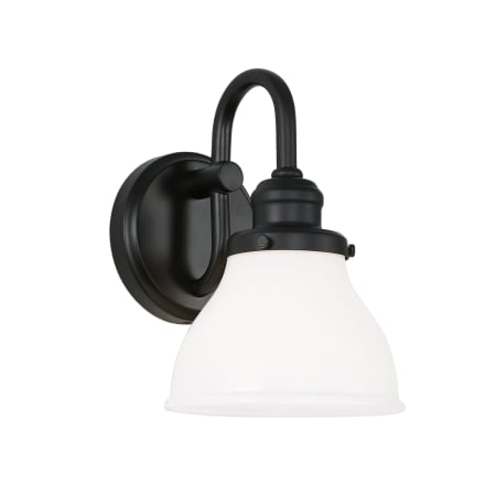 A large image of the Capital Lighting 8301-128 Matte Black