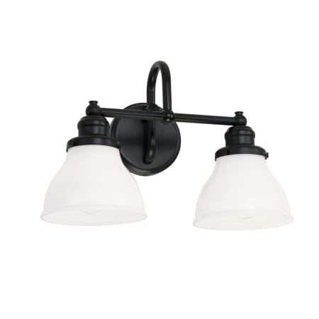 A large image of the Capital Lighting 8302-128 Matte Black