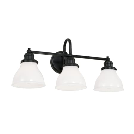 A large image of the Capital Lighting 8303-128 Matte Black