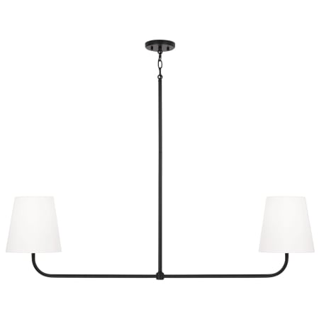 A large image of the Capital Lighting 849421 Matte Black