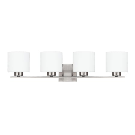 A large image of the Capital Lighting 8494-103 Brushed Nickel