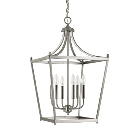 A large image of the Capital Lighting 9552 Brushed Nickel