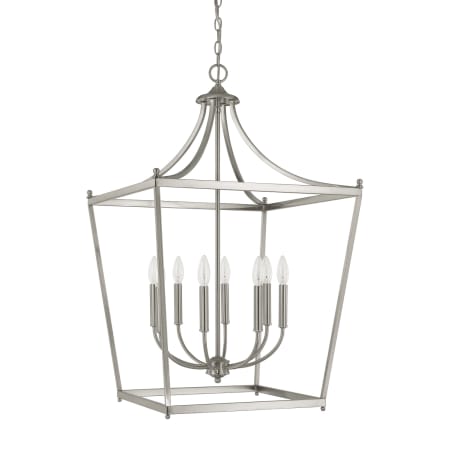A large image of the Capital Lighting 9553 Brushed Nickel
