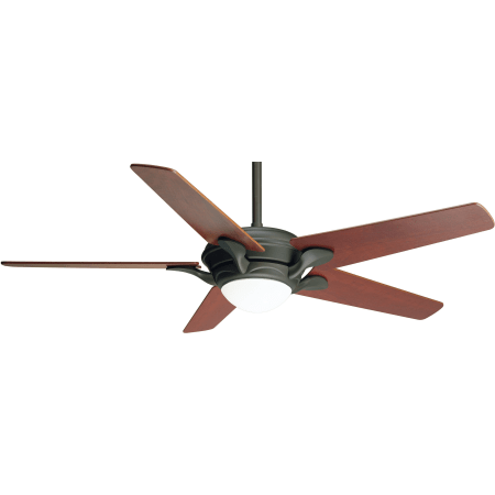 A large image of the Casablanca Bel Air Oil Rubbed Bronze Motor w/Dark Cherry Blades