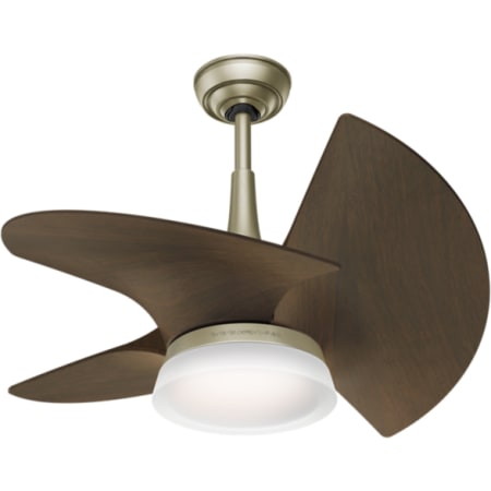 Casablanca 59138 Pewter Revival With Walnut Blades 30 Ceiling Fan