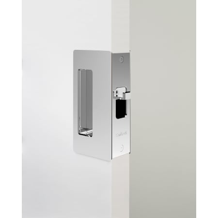A large image of the Cavilock CL205C-PA-BP-34 Cavilock-CL205C-PA-BP-34-Left Handed Privacy in Bright Chrome