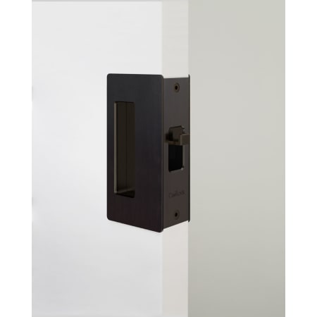 A large image of the Cavilock CL205C-PA-BP-34 Cavilock-CL205C-PA-BP-34-Left Handed Privacy in Oil Rubbed Bronze