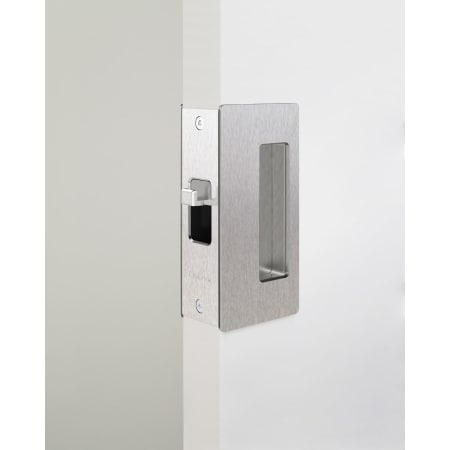 A large image of the Cavilock CL205C-PA-BP-34 Cavilock-CL205C-PA-BP-34-Right Handed Privacy in Satin Chrome