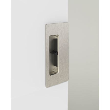 A large image of the Cavilock CL205D-PR-34 Cavilock-CL205D-PR-34-Left Handed Privacy in Satin Nickel