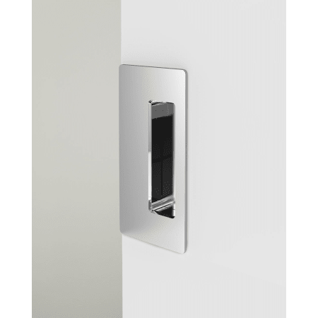 A large image of the Cavilock CL205D-PR-34 Cavilock-CL205D-PR-34-Right Handed Privacy in Bright Chrome