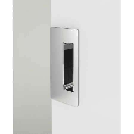 A large image of the Cavilock CL205D-PR-38 Cavilock-CL205D-PR-38-Right Handed Privacy in Bright Chrome