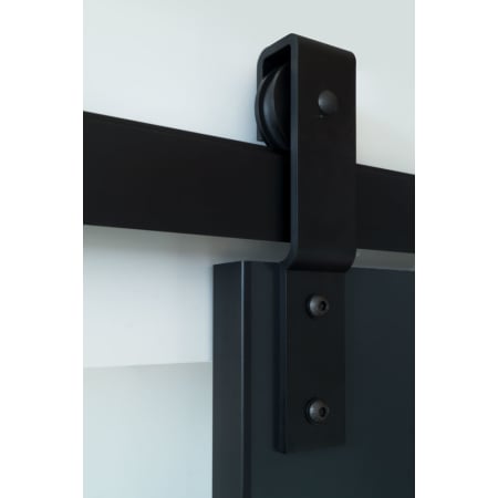 A large image of the Cavity Sliders TSBS1830W-TSBS001 Cavity Sliders-TSBS1830W-TSBS001-Narrow Barn Door Application