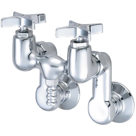 A large image of the Central Brass 0211-Q Polished Chrome