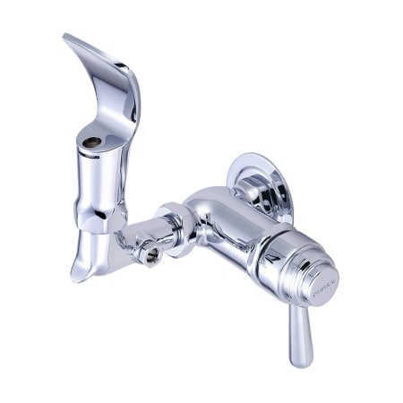 A large image of the Central Brass 0366-L Polished Chrome